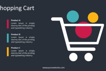 Free Shopping Cart List Powerpoint Template