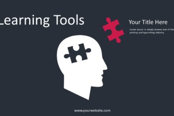 Free Learning Tools Concept Powerpoint Template