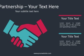 Free Partnership Benefits Concept Powerpoint Template