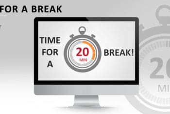 Free Break Time Slides Powerpoint Template