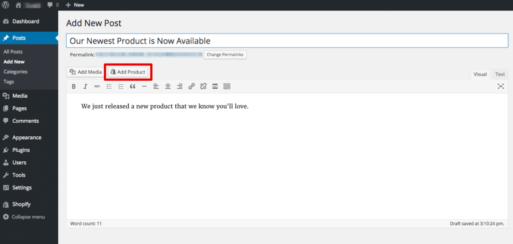 How to add Shopify products on your WordPress website