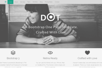 Dot – Simple Portfolio Website Template