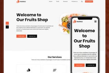 Tropiko – Fruit Store HTML Template Download