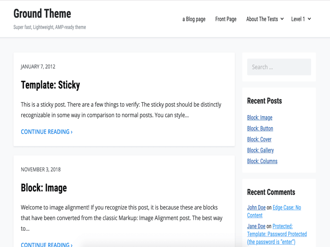 Ground - WordPress theme for marketers