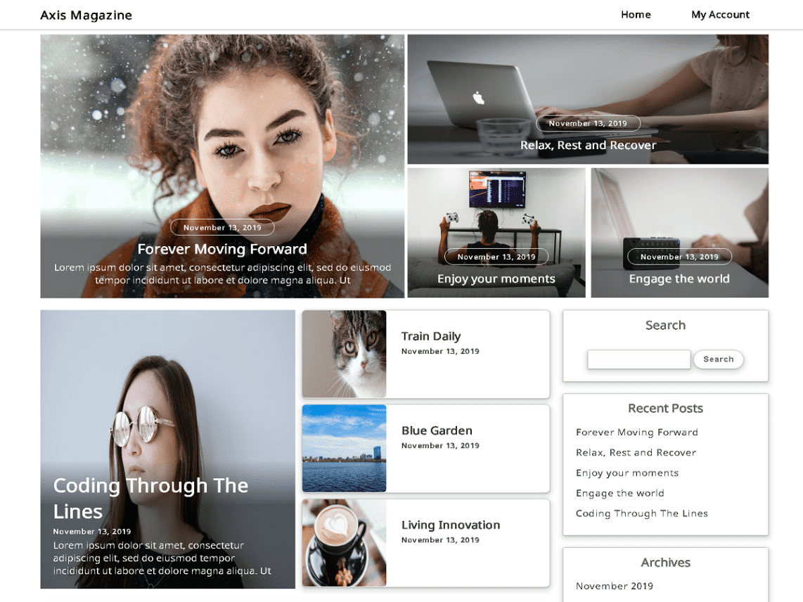 Axis Magazine – WordPress Theme Download- DesignHooks