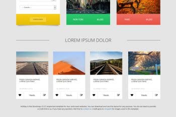 Holiday – HTML Template for Travel Websites