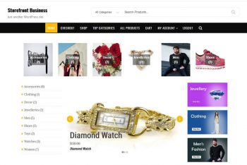 Download Storefront Business – WordPress Theme