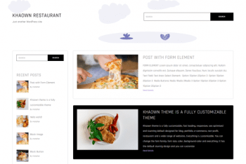 Khaown – A Free WordPress Theme