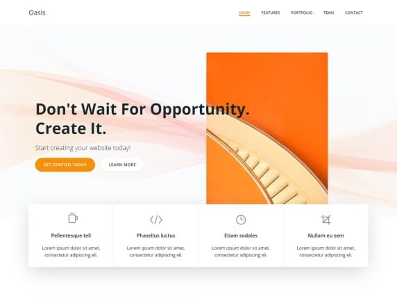 Oasis - multipurpose WordPress theme