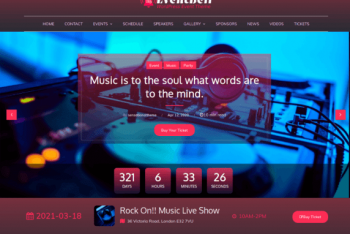EventBell – A Modern WordPress Theme for Free