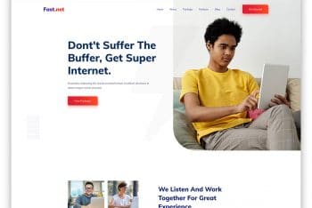 Fastnet – Versatile Website Template for Free