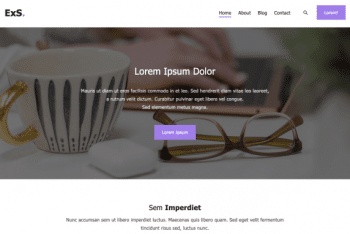 ExS – Multipurpose WordPress Theme for Free