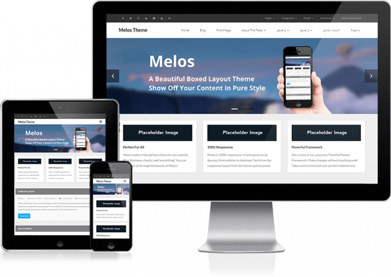 Melos - Free Multipurpose Professional WordPress Theme - DesignHooks