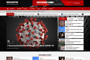 Newspin – News Website WordPress Theme for Free