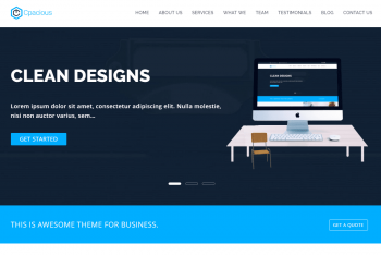 Capacious – Versatile WordPress Theme