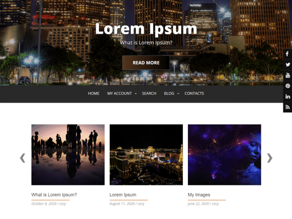 SEOS Social - multipurpose WordPress theme