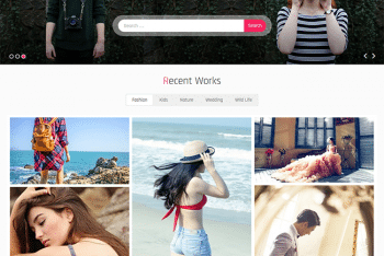Photomania – Photography WordPress Theme for Free