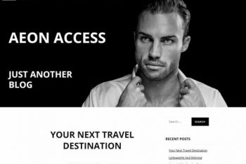AeonAccess – WordPress Blog Theme for Free
