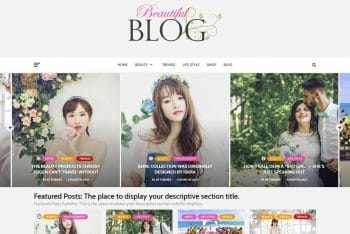 Beautiful Blog – A Free SEO-friendly Blog Theme