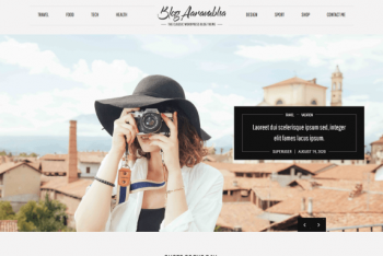 Blog Aarambha – WordPress Blog Theme for Free