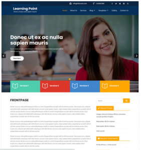 Learning Point Lite - eLearning Website WordPress Theme - DesignHooks