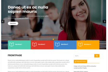 Learning Point Lite – Free eLearning Website WordPress Theme