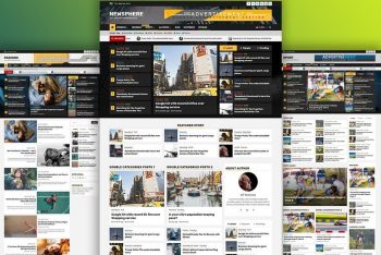 Newsphere – News Website WordPress Theme for Free