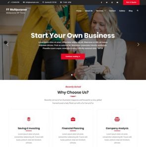FF Multipurpose - Versatile Business WordPress Theme - DesignHooks