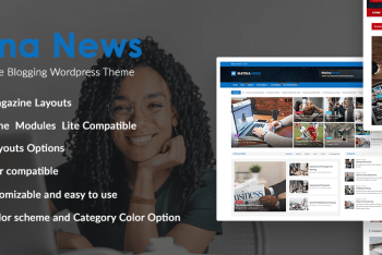 Matina News – Creative WordPress Theme for Free