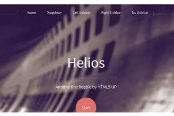 Helios – Free HTML Template for Your Next Project