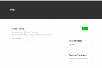 Wpbstarter – Free WordPress Theme