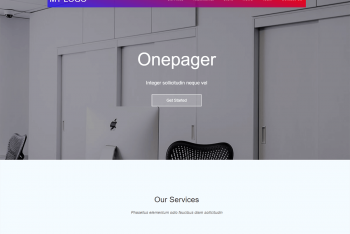 Onepagerx – Responsive WordPress Theme for Free