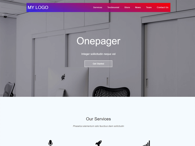 Onepagerx - Responsive WordPress Theme for Free - DesignHooks
